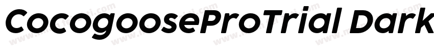 CocogooseProTrial Darkmode字体转换